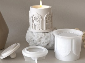 Molde silicona cupula europea